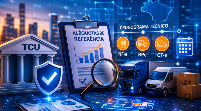 No momento, você está visualizando TCU define o rito das alíquotas de referência, e o cronograma técnico de NF-e, BPe e CT-e ganha novos contornos