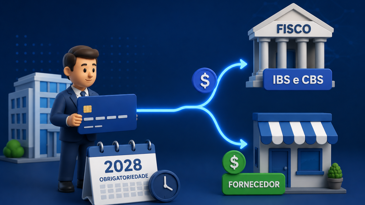 Split payment: obrigatoriedade deve começar em 2028